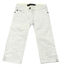 Bílé 3/4 plátěné kalhoty zn. Mini Boden