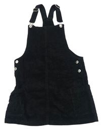 Černá manšestrová laclová sukně zn. F&F