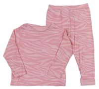 Růžovo-světlerůžové vzorované pyžamo zn. George