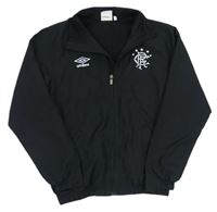 Černá šusťáková sportovní bunda - Rangers FC zn. Umbro