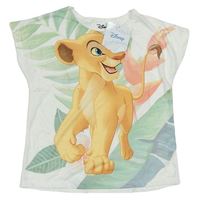 Bílé tričko se Simbou zn. Disney 