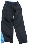 Čierno-modré nepromokavé nohavice Pocopiano