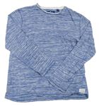 Modré melírované tričko Tom Tailor