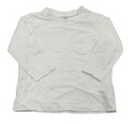 Dievčenské tričká s dlhým rukávom veľkosť 68 H&M