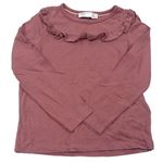 Dievčenské tričká s dlhým rukávom veľkosť 110 | BRUMLA.SK