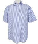 Pánska modro-biela prúžkovaná košeľa M&S