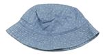 Svetlomodrý rifľový klobúk so srdiečkami George 1-3r