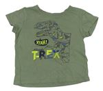 Zelené tričko s dinosaurom Kiki&Koko