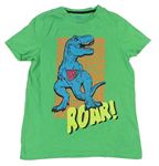 Zelené tričko s dinosaurom F&F