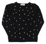 Čierny sveter s hviezdami H&M