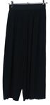Dámske čierne plisované culottes nohavice Primark