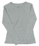 Dievčenské tričká s dlhým rukávom veľkosť 140 H&M