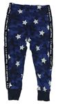 Modré army pyžamové nohavice s hviezdičkami George