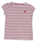 Dievčenské tričká s krátkym rukávom veľkosť 116 F&F