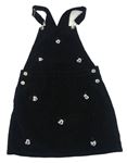 Čierne menšestrové šaty s Mickeym Primark