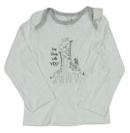Luxusné chlapčenské tričká s dlhým rukávom veľkosť 86, M&Co.