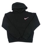 Čierna mikina s kapucňou Nike