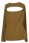 Luxusné dámske tričká s dlhým rukávom veľkosť 44 (L)