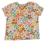 Lacné dievčenské tričká s krátkym rukávom veľkosť 140, H&M