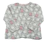 Luxusné dievčenské tričká s dlhým rukávom veľkosť 98, F&F