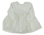 Biele body s tylovou sukní H&M