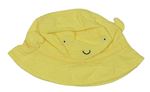 Žltý ľanový klobouk - krab
