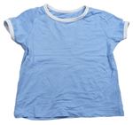 Lacné dievčenské tričká s krátkym rukávom veľkosť 116