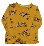 Medové tričko s Batmany H&M