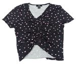 Lacné dievčenské tričká s krátkym rukávom veľkosť 170  New