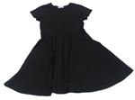 Čierne šaty Arshiner