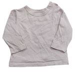 Lacné dievčenské tričká s dlhým rukávom veľkosť 62
