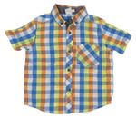 Farebná kockovaná košeľa Miniclub