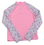 Neónově ružovo-kvetované UV tričko F&F