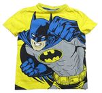 Horčicové tričko s Batmanem DC Comics