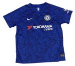 Safírový vzorovaný fotbalový dres - Chelsea FC Nike