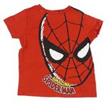Červené tričko so Spidermanem Marvel