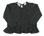 Antracitový sveter Zara