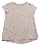 Dievčenské tričká s krátkym rukávom veľkosť 140 H&M