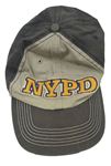 Tmavošedo-sivá šiltovka s logom NYPD