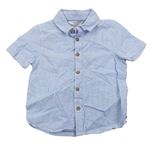 Modro-biela prúžkovaná košeľa Primark