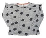 Lacné dievčenské tričká s dlhým rukávom veľkosť 86, F&F
