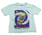 Svetlozelené tričko so Spongebobem