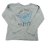 Chlapčenské tričká s dlhým rukávom veľkosť 110 | BRUMLA.SK