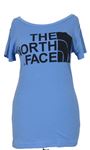 Dámske svetlomodré tričko s logom The North Face