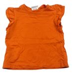 Luxusné dievčenské tričká s krátkym rukávom veľkosť 74