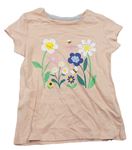 Dievčenské tričká s krátkym rukávom veľkosť 104 Mothercare