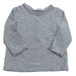 Dievčenské tričká s dlhým rukávom veľkosť 68 H&M
