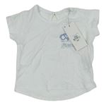 Luxusné dievčenské tričká s krátkym rukávom veľkosť 62