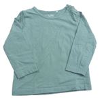 Lacné dievčenské tričká s dlhým rukávom veľkosť 92
