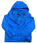 3v1 - Modrá funkčná šušťáková celoroční bunda s kapucňou Mountain Warehouse